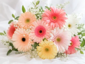 ガーベラの花束の画像