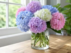 アジサイの花束の画像
